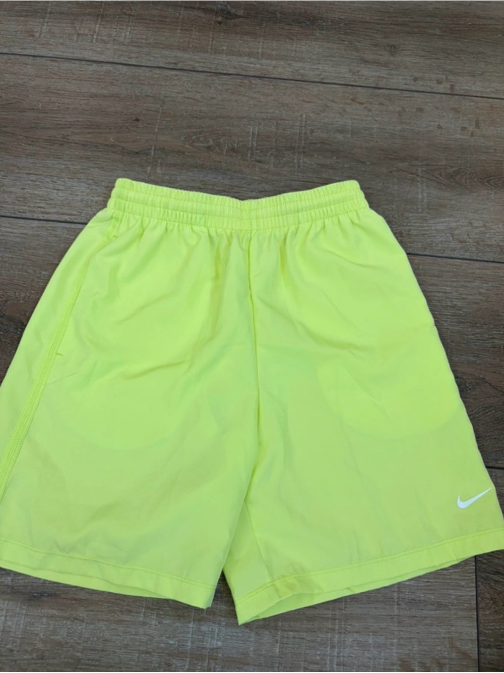 Nike Boys Dri-FIT Neon Volt Athletic Shorts NWT L